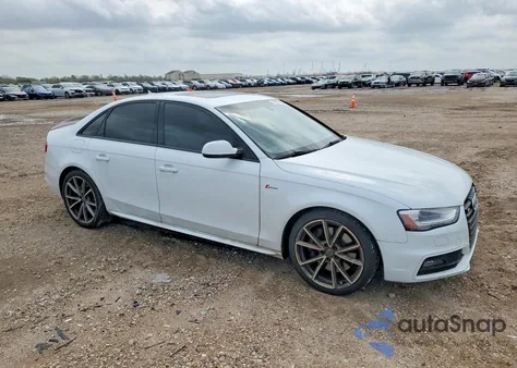2016 Audi S4 Premium Plus из США, поврежденный, VIN WAUBGAFL9GA002214